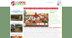 Desktop Screenshot of eatlocalberrien.org